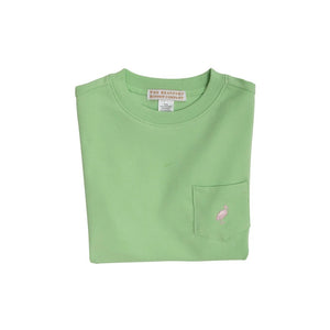 Carter Crewneck, Mandeville Mint/Palm Beach Pink