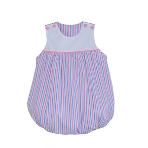 Pink/Blue Stripe Madison Bubble