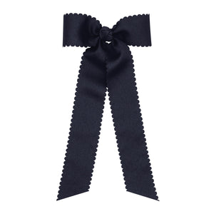 Medium Scallop Trim Longtail Bow