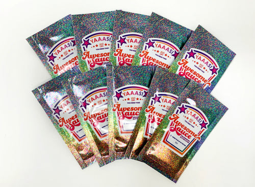 Awesome Sauce Holographic Glitter Gel Sample Packets