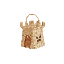 Rattan Castle Bag