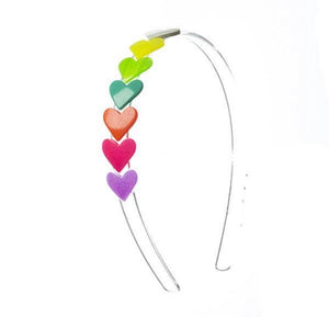 Valentine Heart Acrylic Headbands