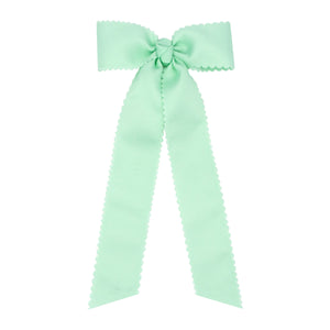 Medium Scallop Trim Longtail Bow