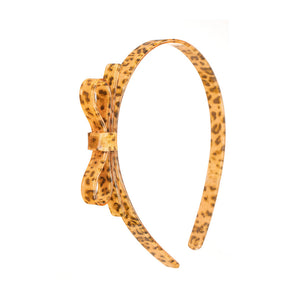 Acrylic Headbands Thin Bow