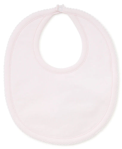 Pink/White Kissy Basics Bib