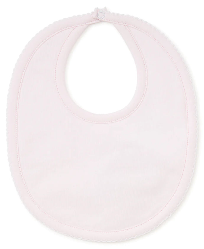 Pink/White Kissy Basics Bib