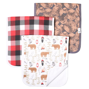 Copper Pearl Burp Cloth Set