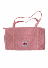 Red Firetruck Quilted Luggage