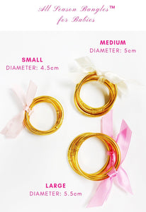 GOLD ALL SEASON BANGLE™ (ASB™) FOR BABIES