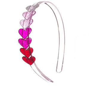 Valentine Heart Acrylic Headbands