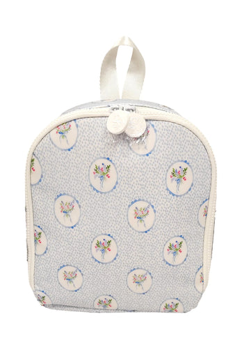 BRING IT - FLORAL MEDALLION BLUE