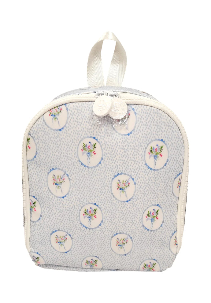 BRING IT - FLORAL MEDALLION BLUE