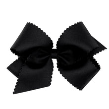 King Grosgrain Scalloped Edge Bow(9795)