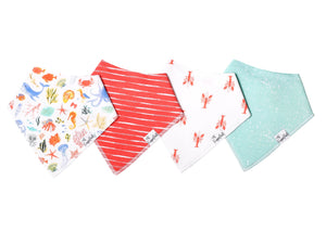 Copper Pearl Bandana Bib Set