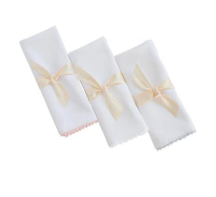 Jersey Burp Cloth-Pink