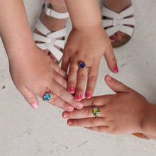 Sterling Silver Mood Ring (Heart)