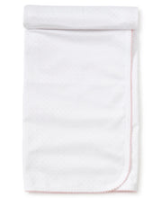 White/Pink New Kissy Dots Print Blanket