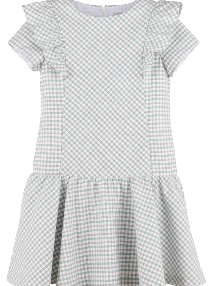 Princess Drop Waist Dress, Mint