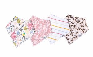 Copper Pearl Bandana Bib Set