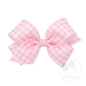 Medium Gingham Bow