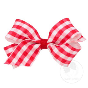 Mini Gingham bows