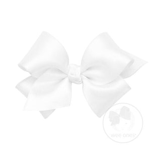 WeeOnes French Satin Bow, Medium(5531)
